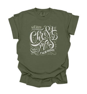 Merry Christmas Personalized Tee